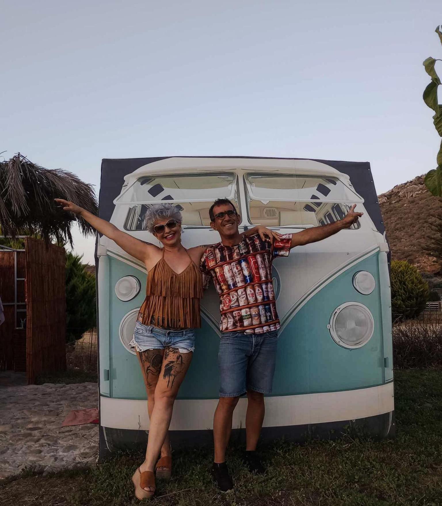 Vakantieboerderij Cornelia Hippie Magic Bus